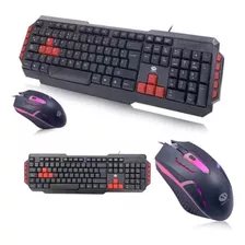 Combo Teclado Y Mouse Multimedia Ctm-9002 Iluminado