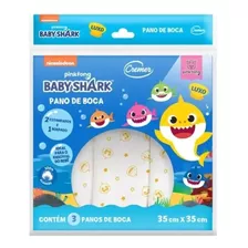 Pano De Boca Babete Baby Shark - Cremer