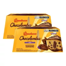 2 Colomba Pascal Chocolomba Chocolate Trufa Bauducco 500g