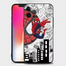 Carcasa Funda Protectora iPhone 13 Pro Marvel Spiderman 