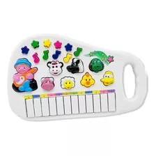 Piano Teclado Animal Brinquedo Infantil Sons Fazenda Sitio