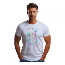 Camisa Estampa Urso De Pelúcia Malvado Desenho Animado M01