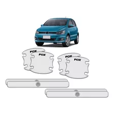 Kit Adesivo Protetor De Maçaneta Resinado Vw Fox 2021 2022