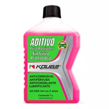 Aditivo Rosa Sintético Pronto Uso Radiador 1 L Koube