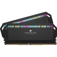 Memória Corsair Ddr5 32gb 7200mhz 2x16gb Dominator Rgb Cl34