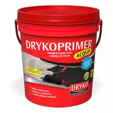 Drykoprimer Acqua Facil Aplicação Primer Asfaltico 18 Litros