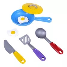 Brinquedo De Casinha Kit De Cozinha 6 Peças Poliplac