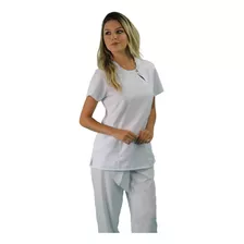 Scrub Blusa Botão