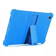 Funda Para iPad Air 5ta Gen 10.9 Gomas Con Parante Azul