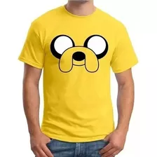 Camiseta Masculina Jack Cão Hora Da Aventura 100% Algodão