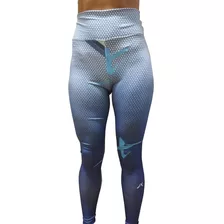 Calza Deportiva Mujer Lycra Larga Alpina Sublimada