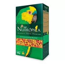 Ração Nutrópica Para Papagaio Sabor Frutas - 300g