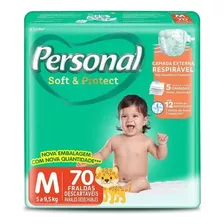 Fralda Personal Baby M 70 Protec