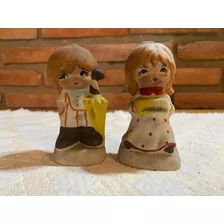 Adorno Pareja Porcelana Antiguo