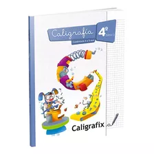 Caligrafix Cuaderno Caligrafia 4 Basico Cuadricula