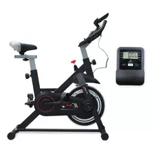 Bicicleta Spinning Estática Urbanfit Pro, Disco 7 Kg, Cardio