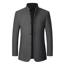 Chamarra Blazer Negra Para Hombre, Casual, A La Moda, Para C