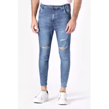 Jean Loose Cropped Tereto Plus Hombre