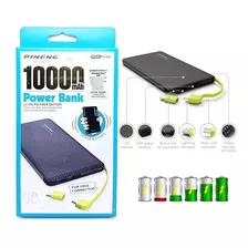 Cargador Portátil De 10000mah Para Teléfono Móvil Pineng Led