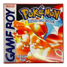 Pokemon Rojo Red Re-pro En Español Gbc Gameboy + Caja Custom