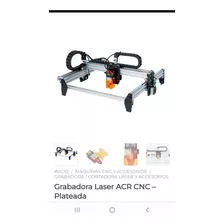 Grabadora Laser Acr Cnc Plateada