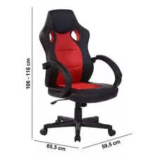 Silla Gamer Rojo- Iken