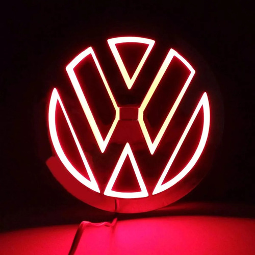 Adecuado Para El Logotipo Led De Cola 5d De Volkswagen 11cm Foto 3