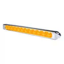 Barra Luz Led Plafón 17 Pulgadas 14 Led Luz Fija Y Estrobo