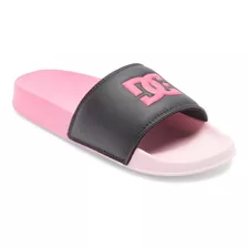 Sandalias Playa Dc Shoes Slider Rosa Mujer Adjl100038-0vg