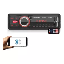 Aparelho Som Automotivo Soundfy Sy-300 Com 2 Usb Bluetooth Pendrive Leitor Cartão Sd Rádio Fm