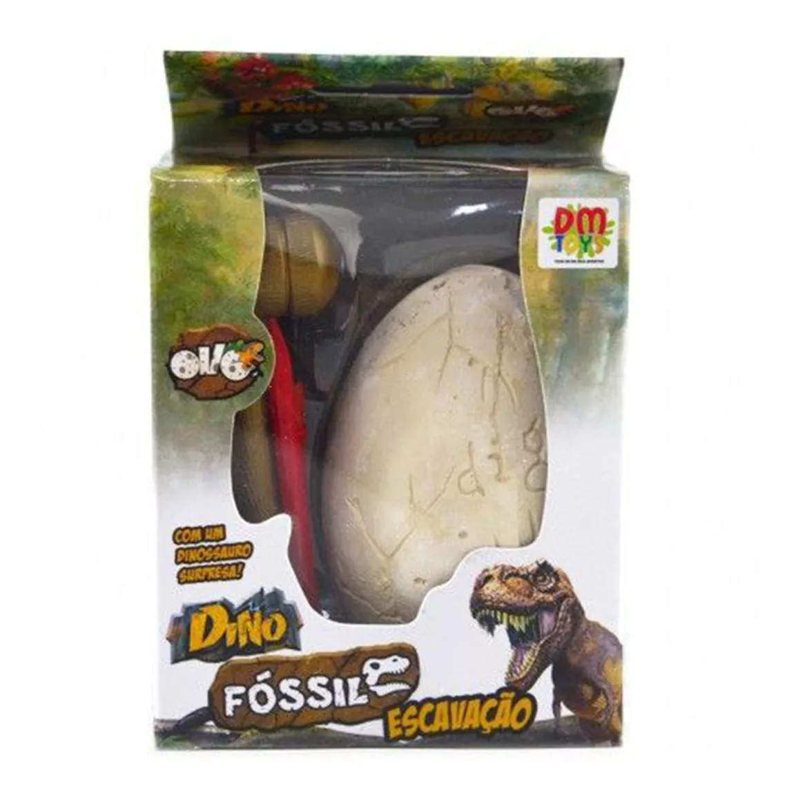 Dino Fossil Escavacao Ovo