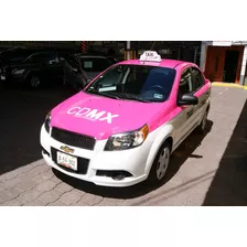 Chevrolet Aveo Ls 2014.conversión A Taxi. Nunca Trabajado