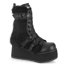 Botas Plataforma Peluche Thrashville-218 Harajuku Aesthetic 