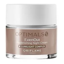 Crema Nutritiva Aclaradora Noche Optimals Even Out Oriflame