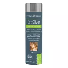 Shampoo Ecosilver Natural Matizador Cabelos Branco Grisalho