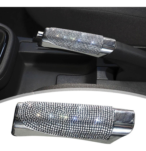 Funda For Freno De Mano De Coche Bling, Con Diamantes De Im Foto 3