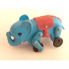 Brinquedo Boneco Antigo Elefante Gulliver Para Restauro