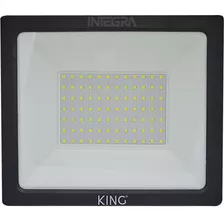 Reflector Led 70w Exterior Blanco Frio 6500k 5600 Lum King