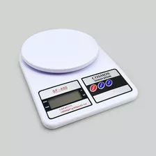 Balanza De Cocina Hasta 10 Kilos Sf-400 Lh-3377 Color Blanco