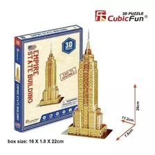 Cubic Fun 3d Quebra Cabeça - Empire State Building 24 Peças.