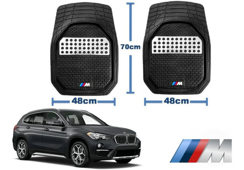 Tapetes 4pz Charola 3d Logo M-series Bmw X1 2016 2017 2018 Foto 2