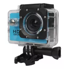 Camara Sport Carcasa Sumergible Hd Display Simil Go Pro 