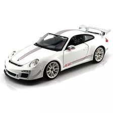 Porsche 911 Gt3 Rs 4.0 1:18 Burago Branco