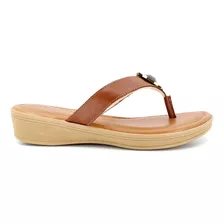 Tamanco Casual Chinelo Usaflex Flatform Tira Pedraria Verão