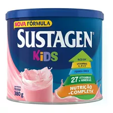 Fórmula Infantil Em Pó Sustagen Kids Sabor Morango Lata 380g