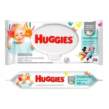 Kit 24 Lenços Umedecidos Huggies C/48 = 1152 Lenços