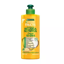 Crema Garnier Fructis Recarga 10 En 1 Nutritiva 300ml