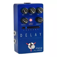 Flamma Fs03-pedal De Efectos De Guitarra Delay Estèreo Digit