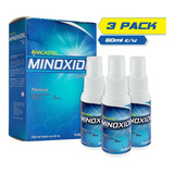 Minoxidil 5% - 3pack Tratamiento Crecimiento Cabello Y Barba