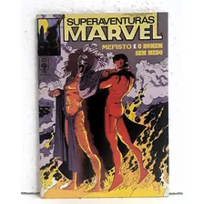 Hq Gibi Superaventuras Marvel Nº 115 - Mefisto E O Homem Sem Medo - Ed. Abril - 1992